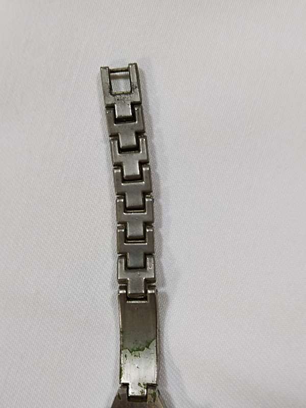 Ladies Justin Crystal Swiss Movt Quartz Watch