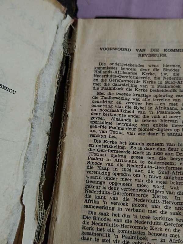 Psalms en Gesange. Kerk boek van die Nederduitsch Hervormde Kerk van Afrika