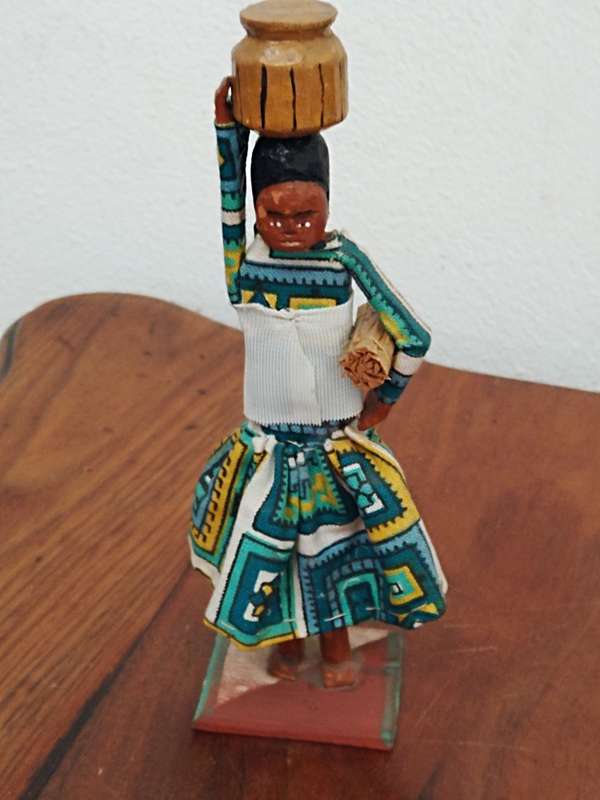 Vintage Folk Art Doll