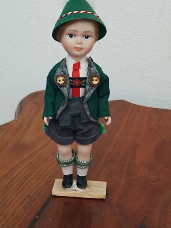 Vintage Folk Art Doll: German