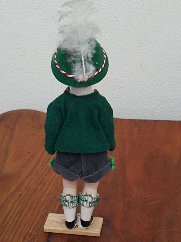 Vintage Folk Art Doll: German