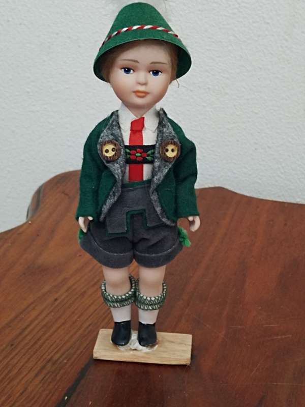 Vintage Folk Art Doll: German