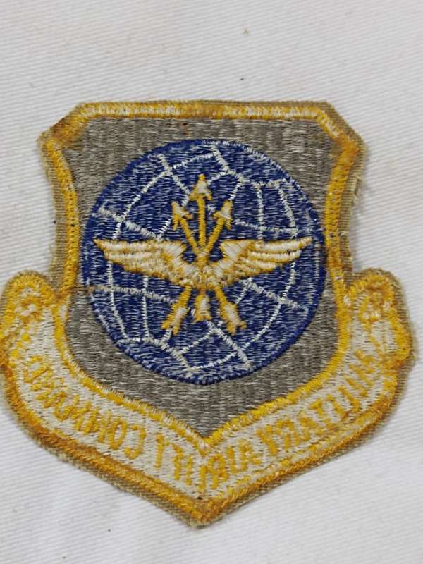Vintage USAF US Air Force Military Airlift Command Patch Badge Insignia