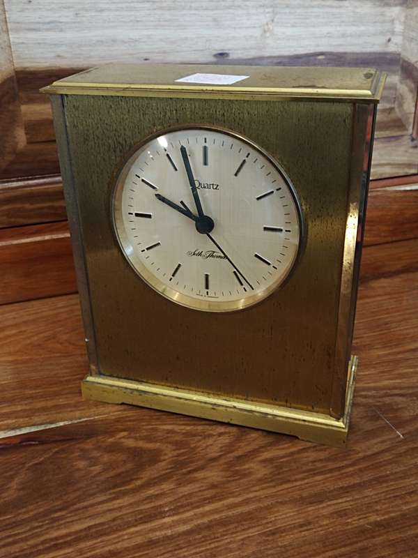 Seth Thomas Brass quart clock