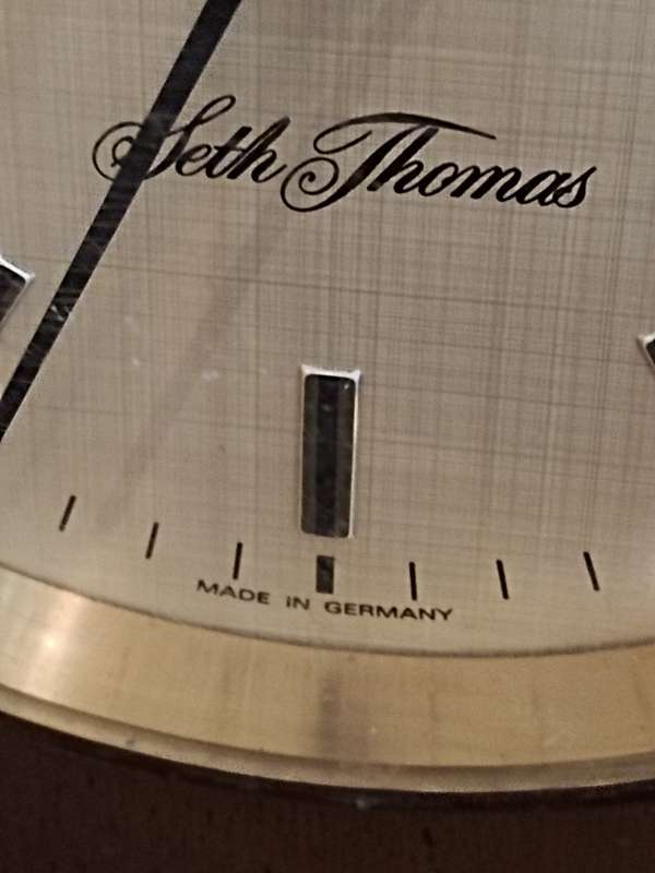 Seth Thomas Brass quart clock