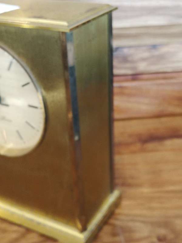 Seth Thomas Brass quart clock