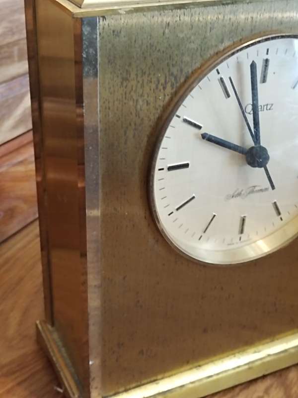 Seth Thomas Brass quart clock