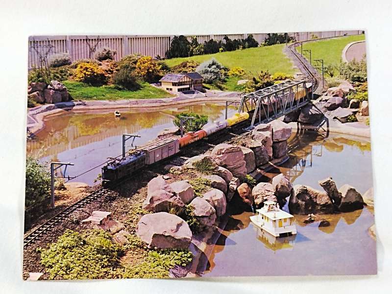 No. 12 Goods Train in Lake District, Minitown, Durban postcard
