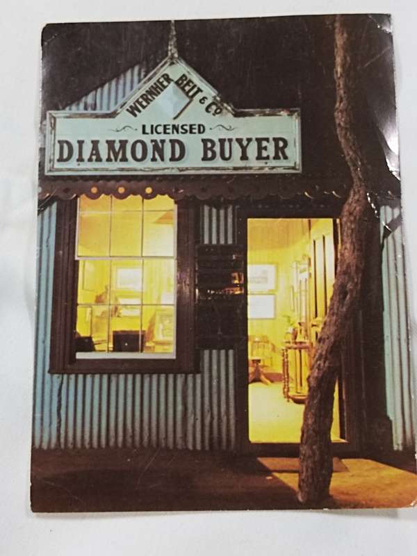 Kimerberley Mine Museum postcard