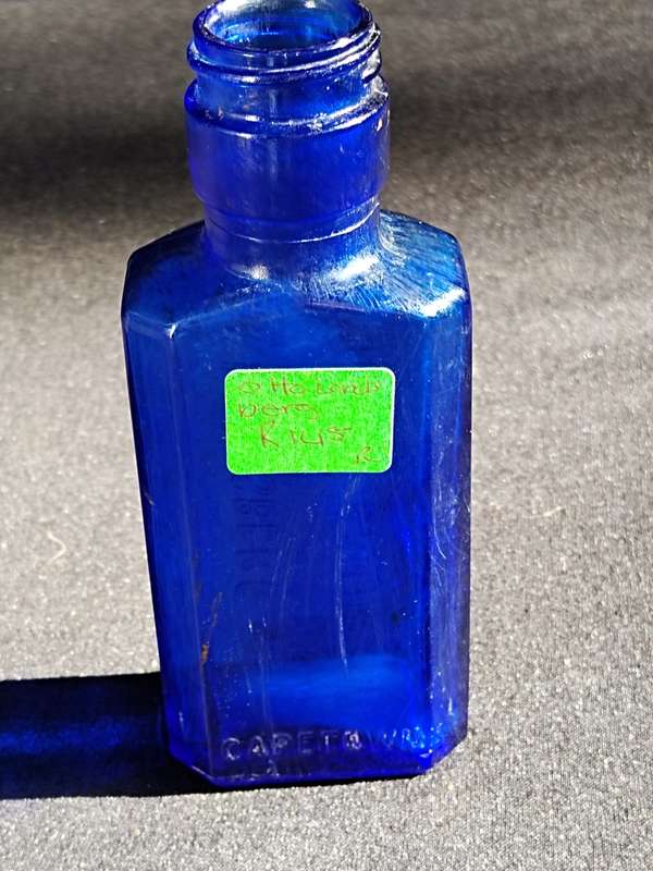 Otto Landsberg & Co, Beroemde snuif, Celebrated snuff, Cape Town bottle