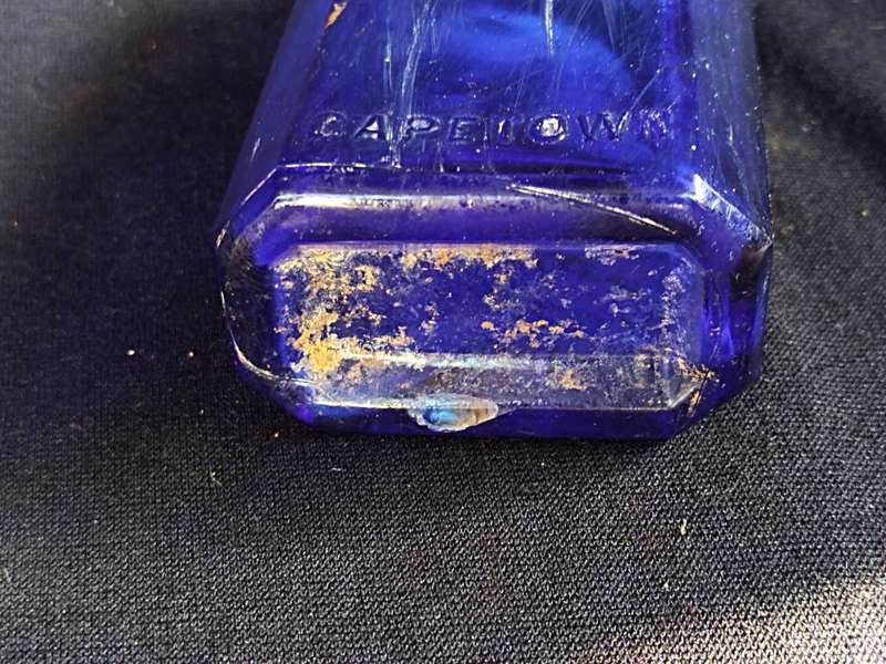 Otto Landsberg & Co, Beroemde snuif, Celebrated snuff, Cape Town bottle