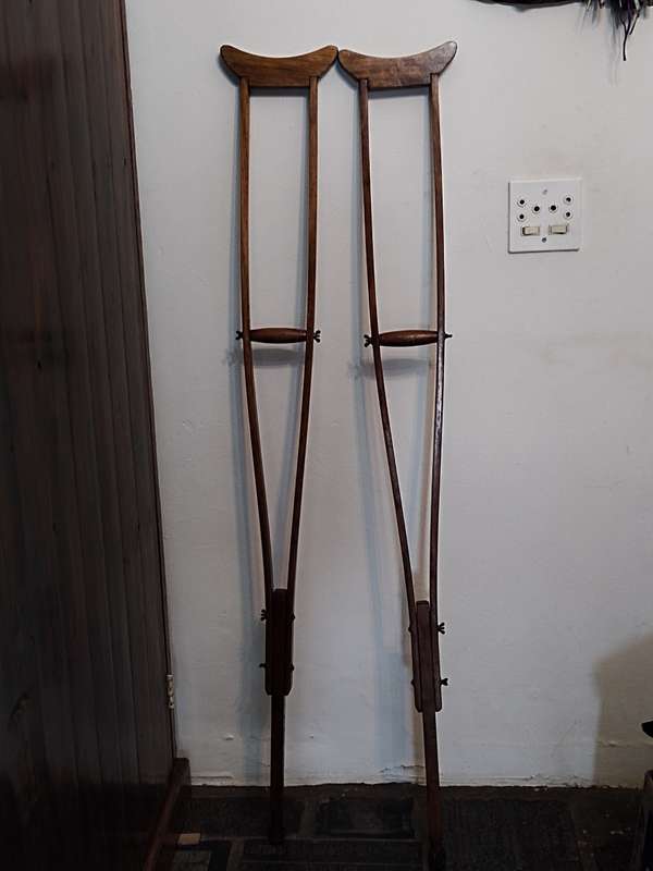 Wooden Crutches