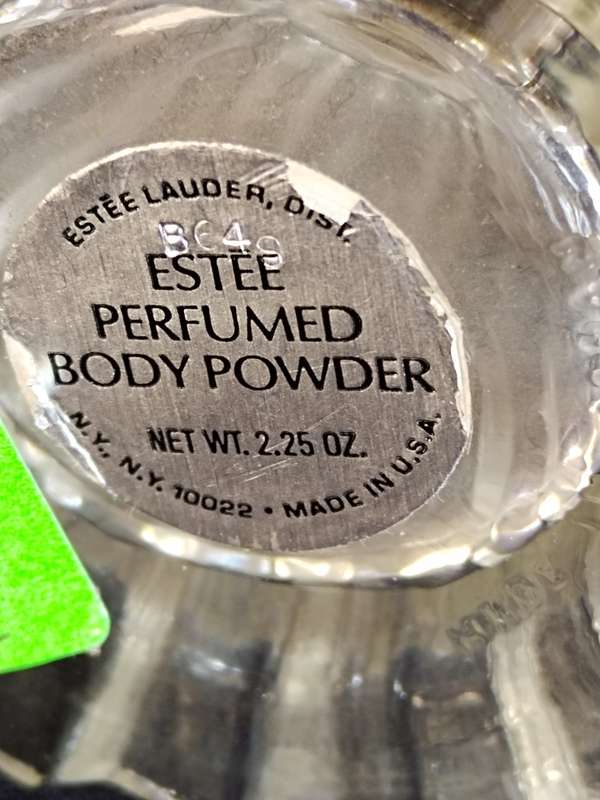 Estee Perfumed Body Powder shaker by Estee Lauder