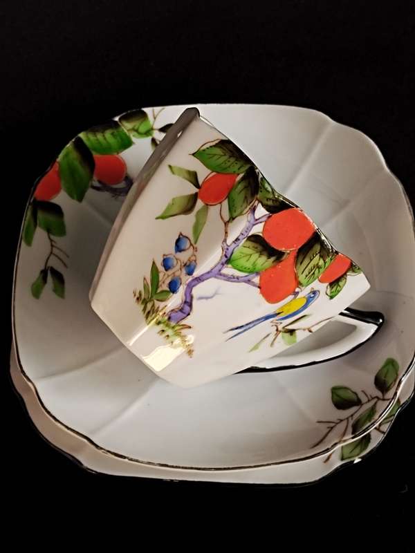 Art Deco Tea Trio