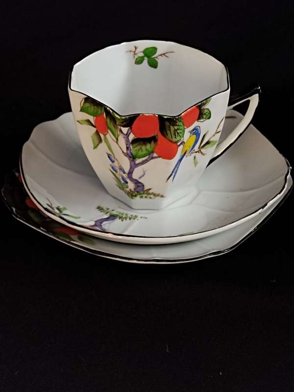Art Deco Tea Trio