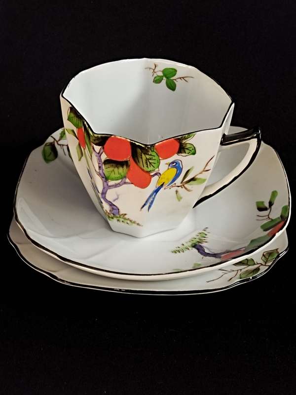 Art Deco Tea Trio