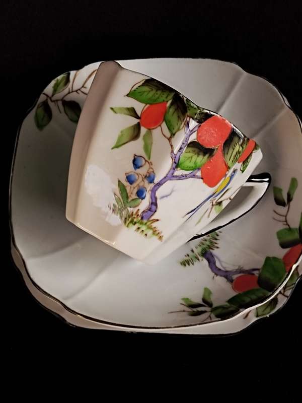 Art Deco Tea Trio