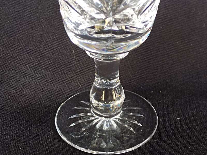 Set X4 Crystal port glasses