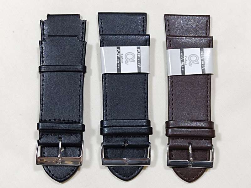 Alfa genuine leather straps.