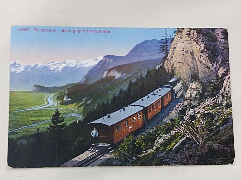 #3867 Brunigbhan postcard