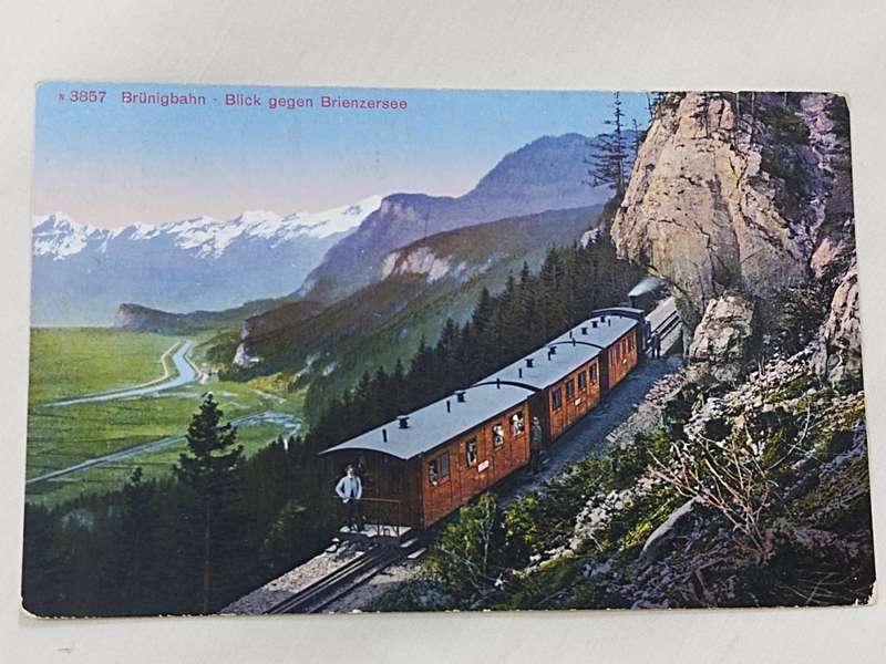 #3867 Brunigbhan postcard