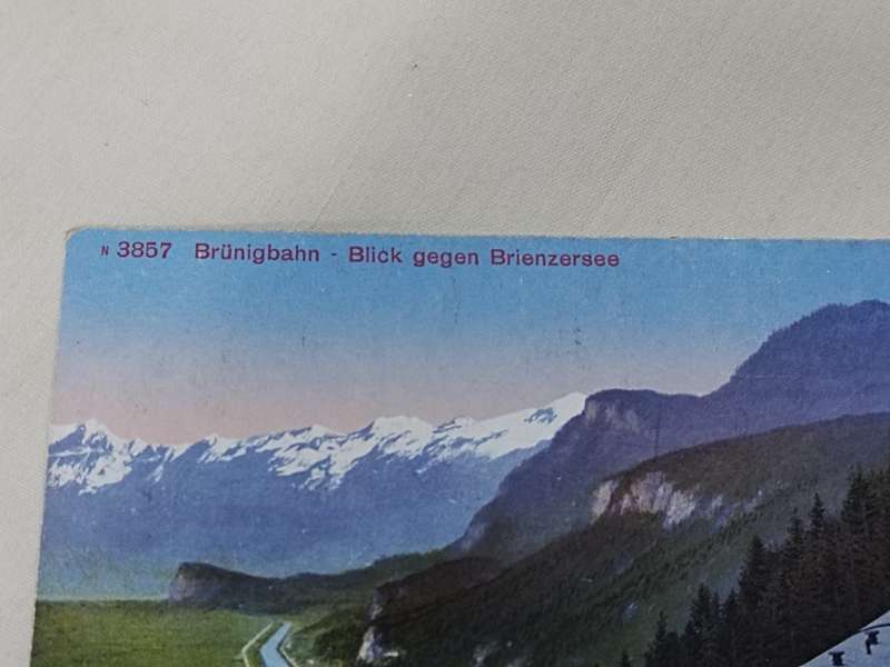 #3867 Brunigbhan postcard