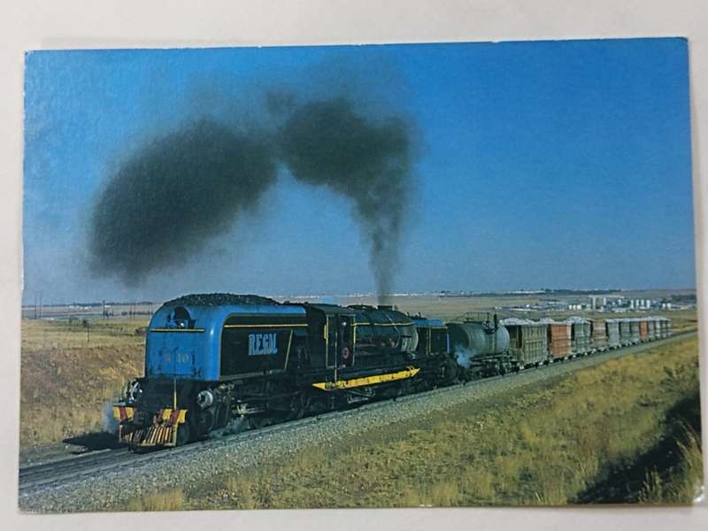 Randfontein Estate Gold Mine Class GMA no. R10 postcard