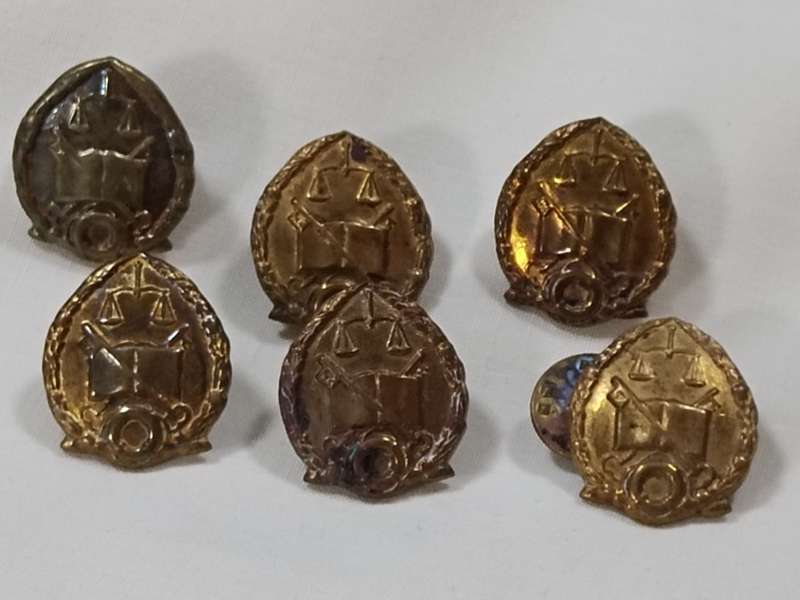 x6 Department of Prisons Badges South Africa.