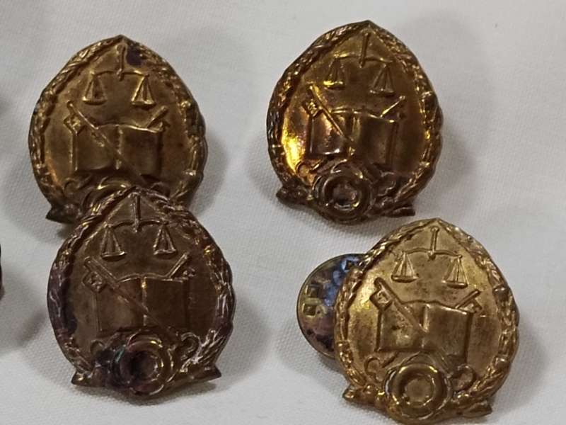 x6 Department of Prisons Badges South Africa.