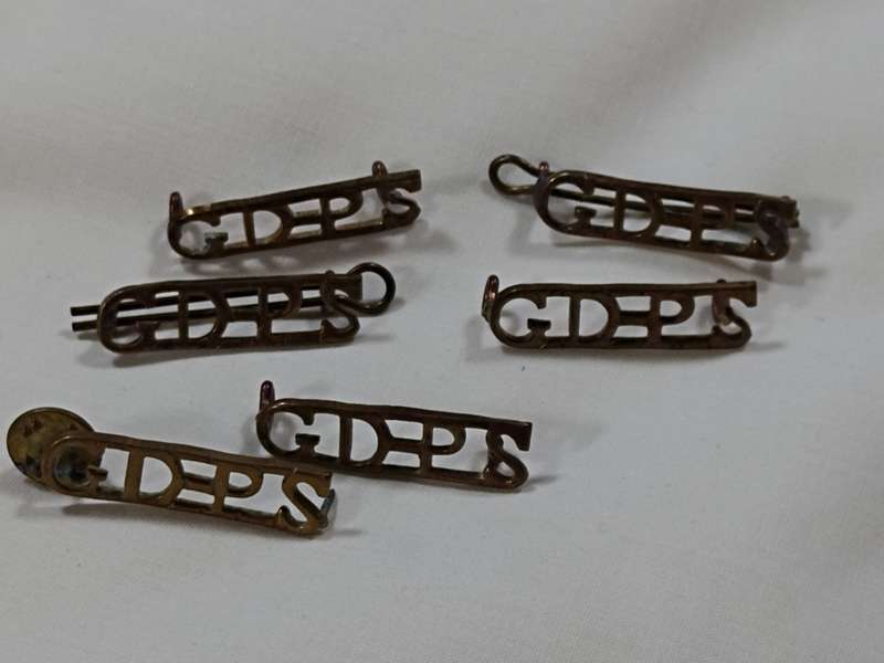 X6 South African prison badges