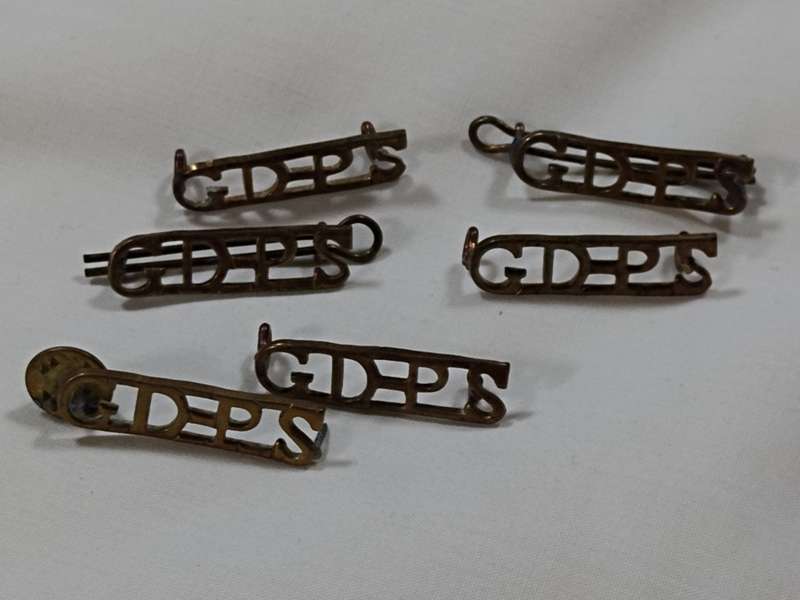 X6 South African prison badges