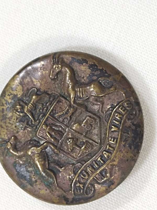1910s-20s Union Of South Africa Army Uniform Button