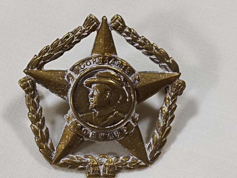 South Africa Army Prime Minister Botha Regiment Forward Voorwaarts Badge