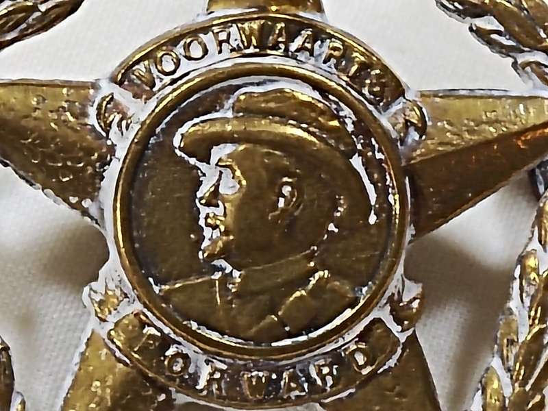 South Africa Army Prime Minister Botha Regiment Forward Voorwaarts Badge