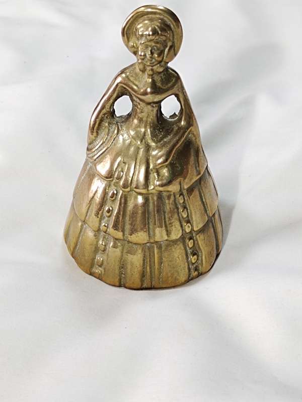 Brass lady bell