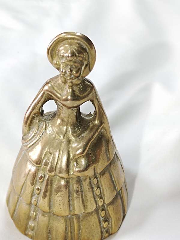 Brass lady bell