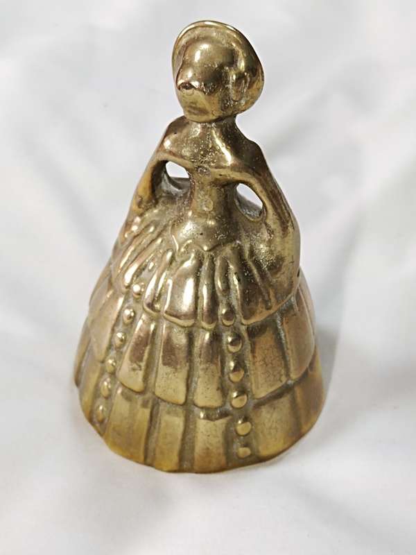 Brass lady bell