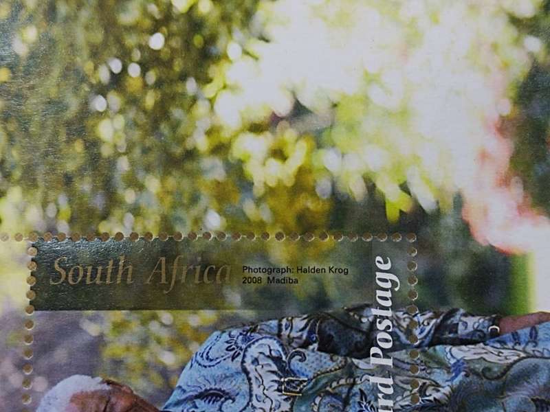 Happy 90th Birthday, Madiba Stamp. Unused