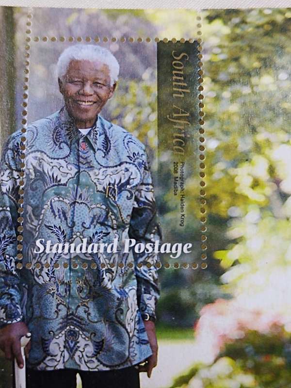 Happy 90th Birthday, Madiba Stamp set. Unused