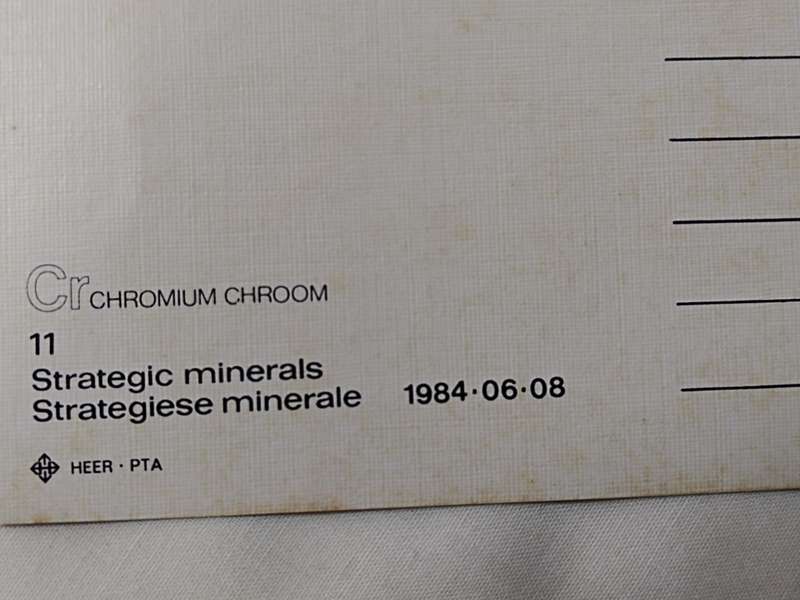 Postcards: Strategic Minerals 1984-06-08