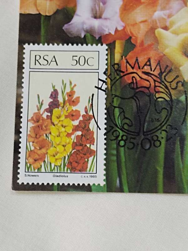 Postcards: SA Floral emigrants/SA Blomemigrante