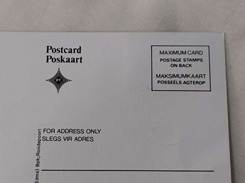 Postcards: SA Floral emigrants/SA Blomemigrante