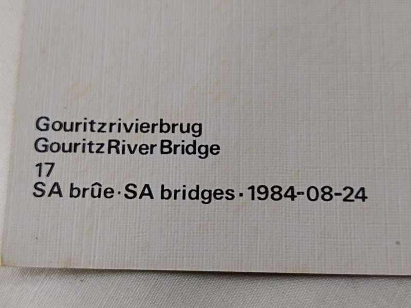 Postcards: SA Brue/SA Bridges 1984-08-24