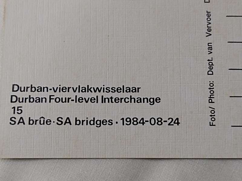 Postcards: SA Brue/SA Bridges 1984-08-24