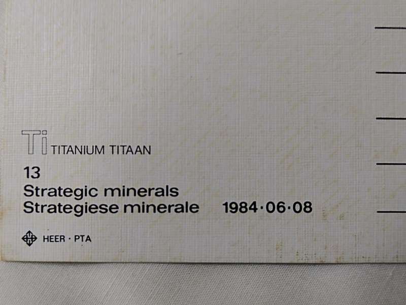 Postcards: Strategic Minerals 1984-06-08