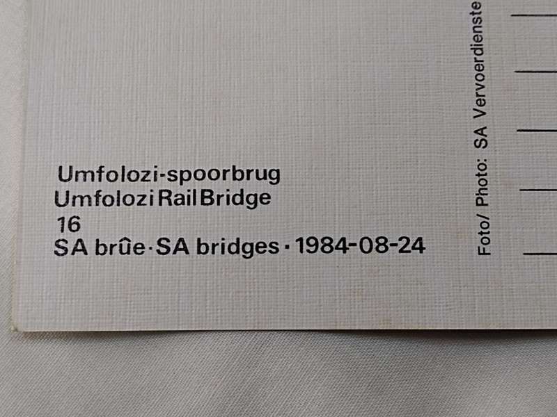 Postcards: SA Brue/SA Bridges 1984-08-24