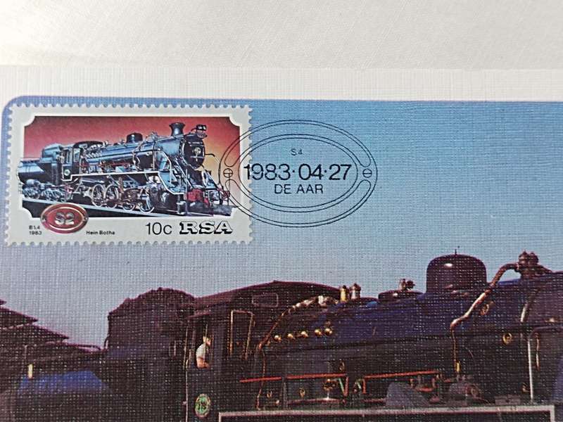 Postcards: Stoomlokomotiewe/Steam locomotives 1983-04-27