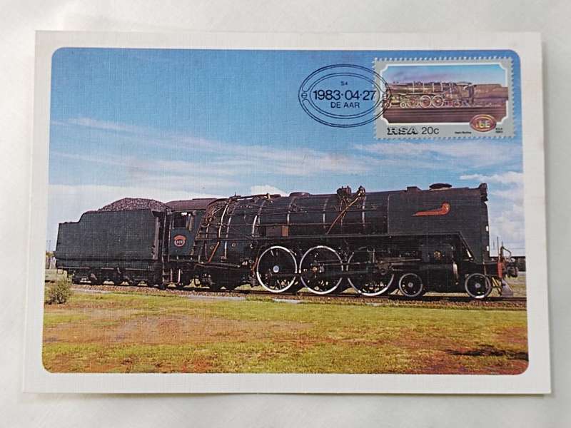 Postcards: Stoomlokomotiewe/Steam locomotives 1983-04-27