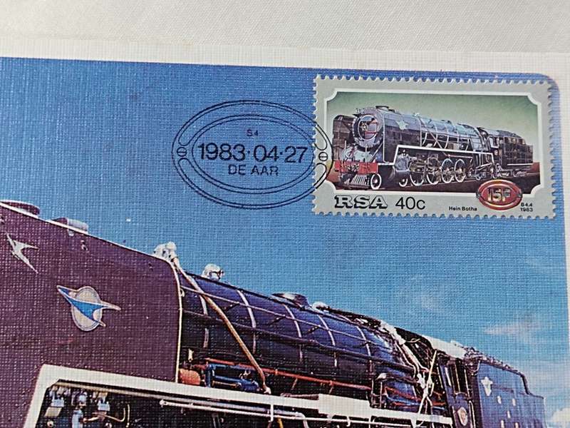 Postcards: Stoomlokomotiewe/Steam locomotives 1983-04-27
