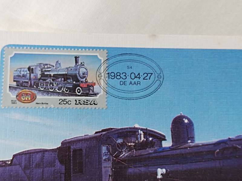 Postcards: Stoomlokomotiewe/Steam locomotives 1983-04-27